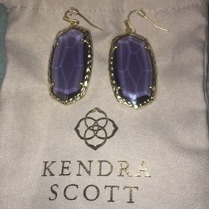 Kendra Scott Ella Drop Earrings in Iolite